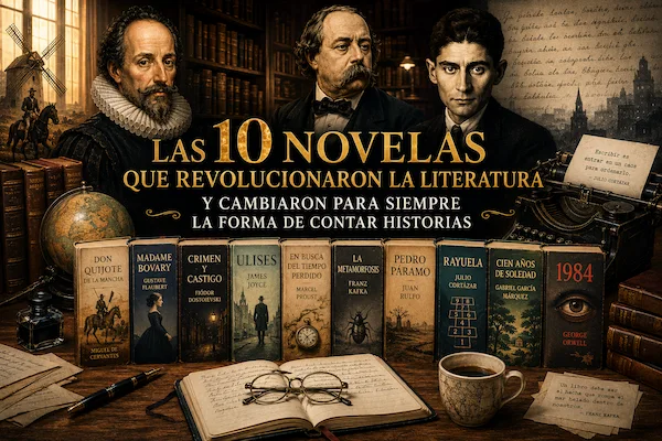 10 novelas que cambiaron la literatura universal