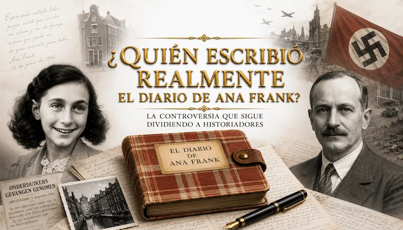 Ana Frank realmente escribio el diario de Ana Frank?