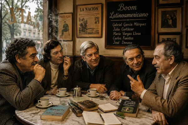 Escritores del boom latinoamericano