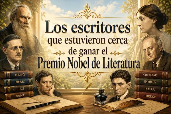 Los escritores que estuvieron cerca de ganar el nobel de literatura