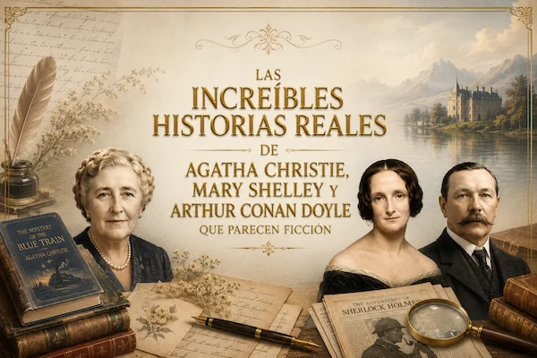 Historias reales de escritores que parecieron novelas