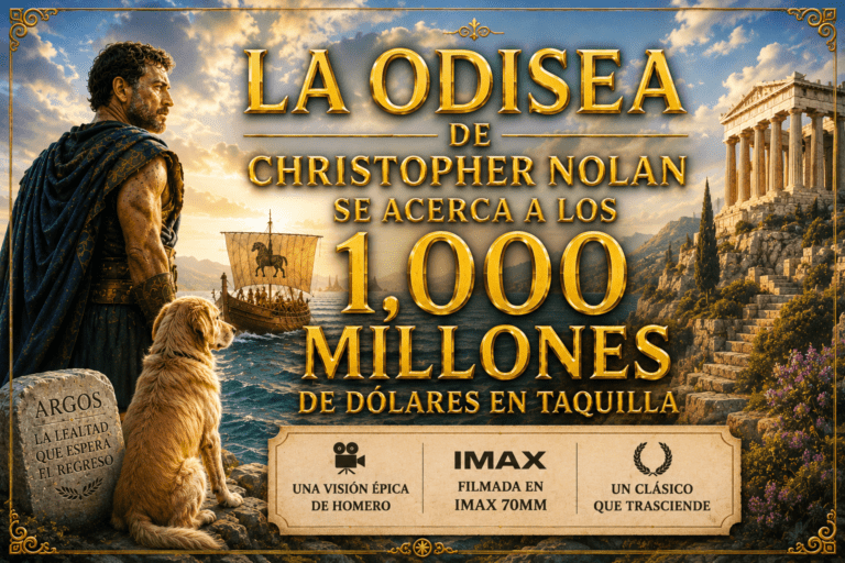 La Odisea, cerca de alcanzar los 1000 millones de dolares en taquilla