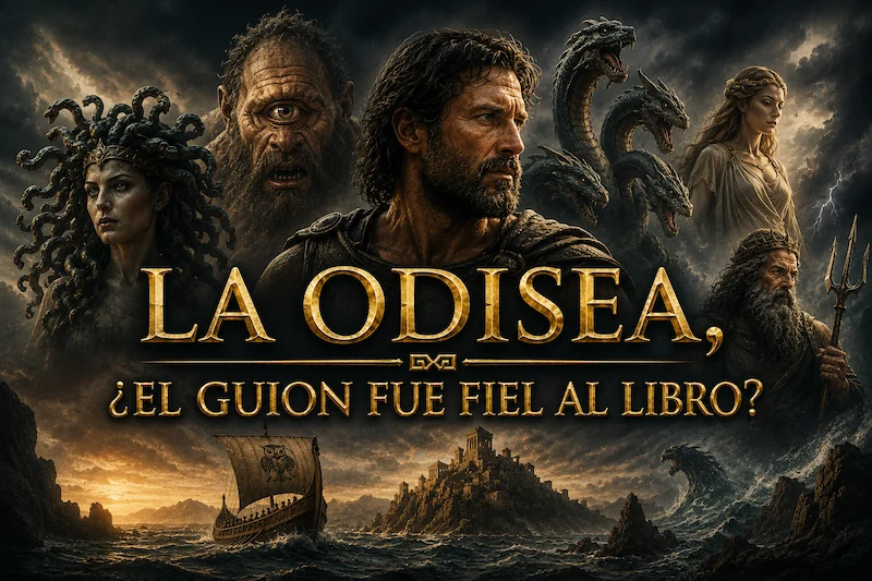 La pelicula La odisea fue fiel al libro
