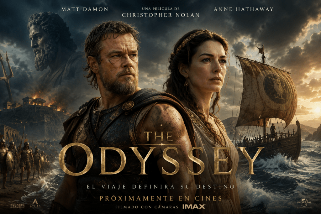 La odisea pelicula dirigida por Christopher Nolan