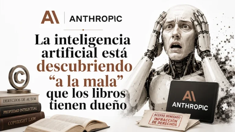 demanda millonaria - anthropic - la inteligencia aprende a la mala los derechos de autor