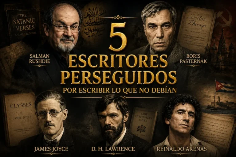 5 escritores perseguidos por lo que escribieron