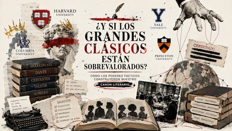 grandes clasicos estan sobrevaluados, canon, universidades de estados unidos