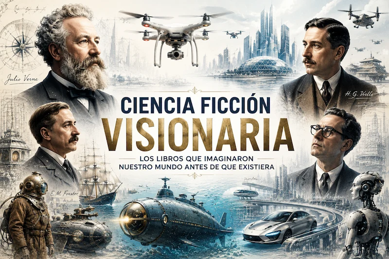 Visionarios del futuro, escritores que descifraron el futuro