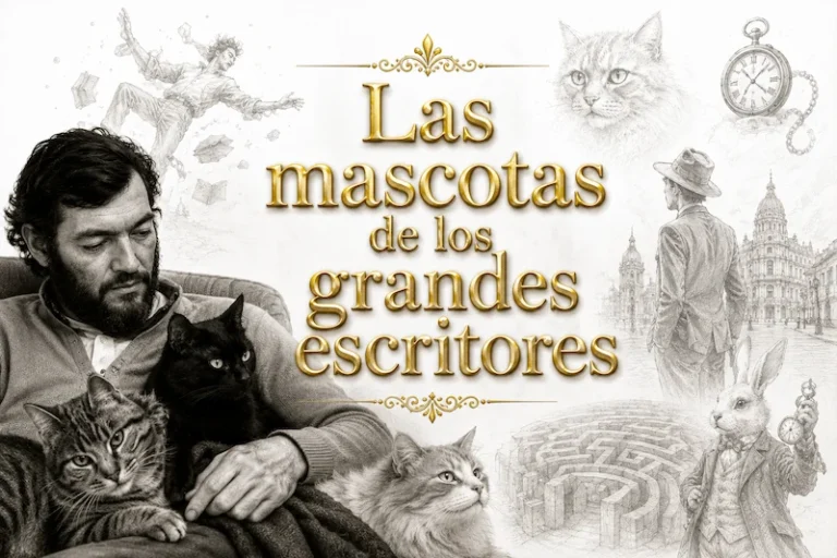 Mascotas de los grandes escritores