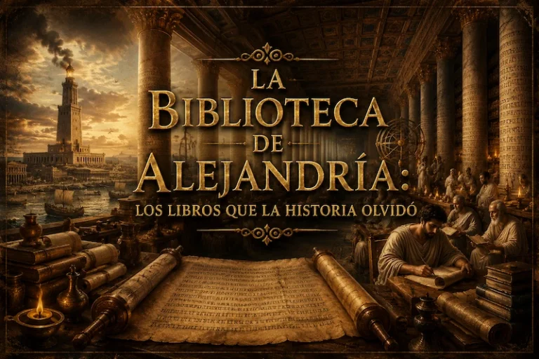 Biblioteca de Alejandria - misterios detras de su desaparicion, extinsion
