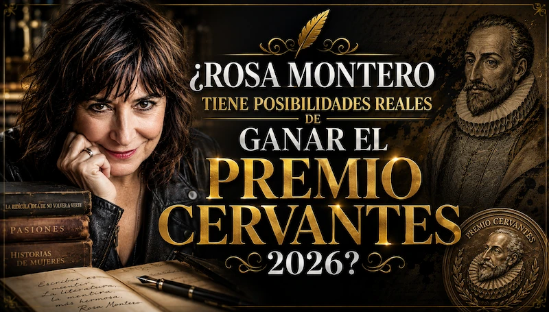 Rosa montero fuerte candidata a ganar el premio cervantes