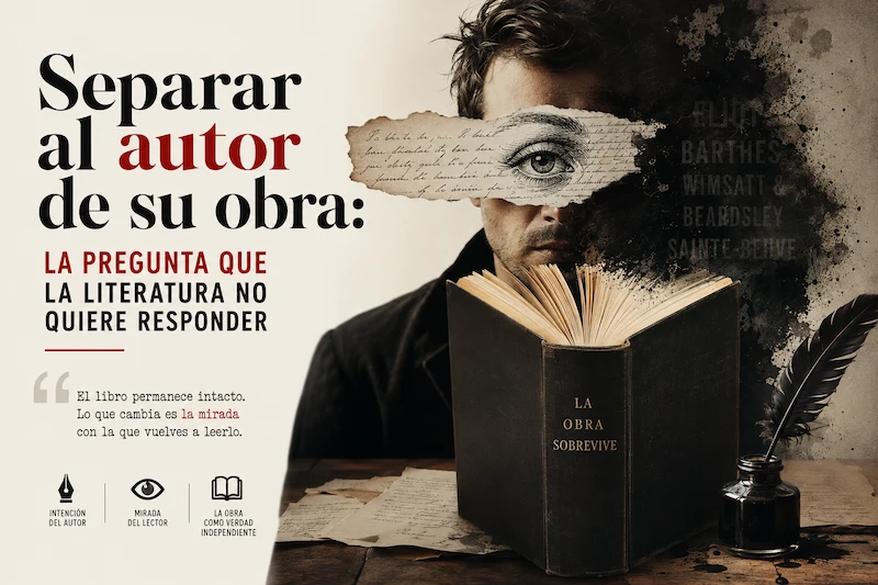 Separar al autor de su obra, la pregunta que la literatura se niega a responder