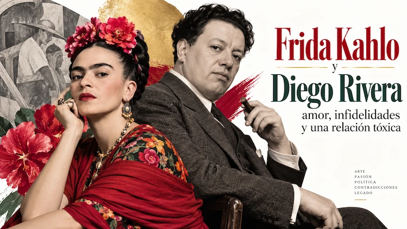 Diego Rivera y Frida Kahlo, relación toxica, infidelidades, amor, odio, relacion, matrimonio, divorsio.