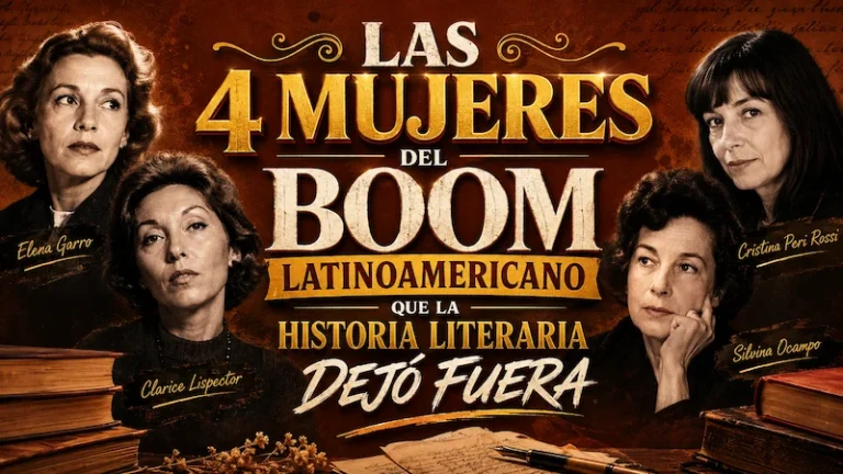 LAs 4 mujeres del Boom LAtinoameticano y por qué las dejaron fuera.