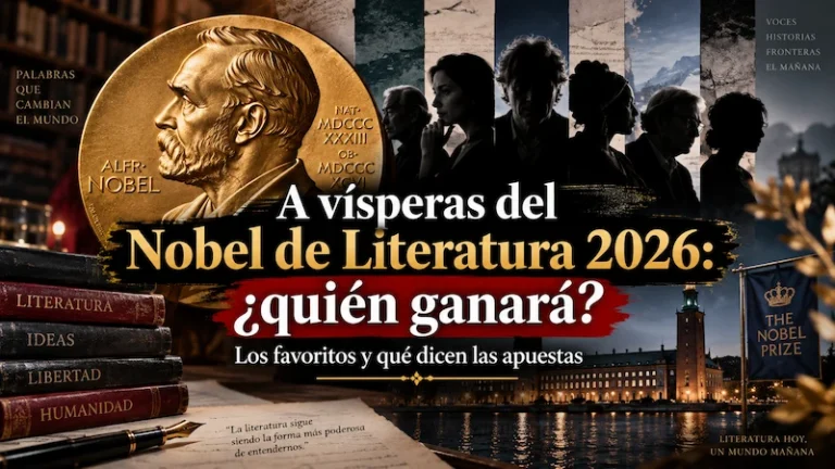 PRemio nobel de literatura- quien ganar- candidato oficial - candidatos independientes