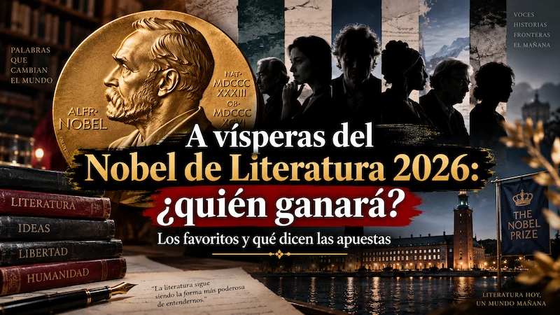 PRemio nobel de literatura- quien ganar- candidato oficial - candidatos independientes