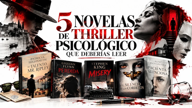 Thriller psicologico mejores novelas
