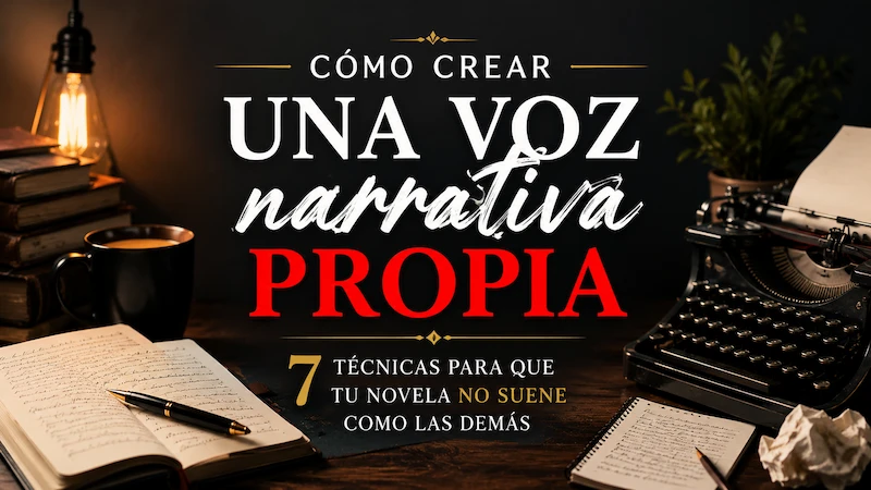 Voz narrativa propia, no suenes como otros escritores