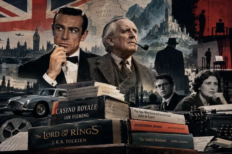os escritores británicos que dominaron los años 50 y 60: de James Bond a Tolkien