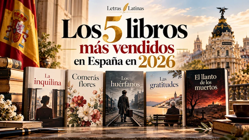 5 libros mas vendidos en España