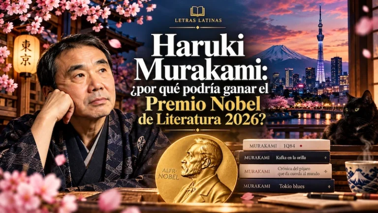 Haruki Murakami candidato a ganar el premio nobel de literatura